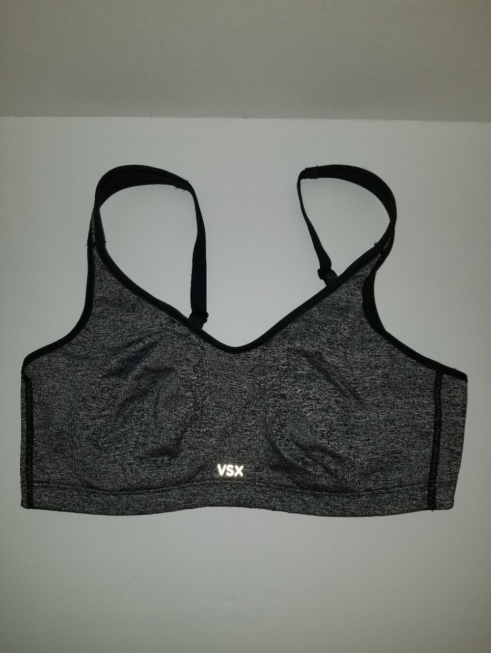 Victoria's  Secret VS X Sport Charcoal Heather Wire Sports Bra
